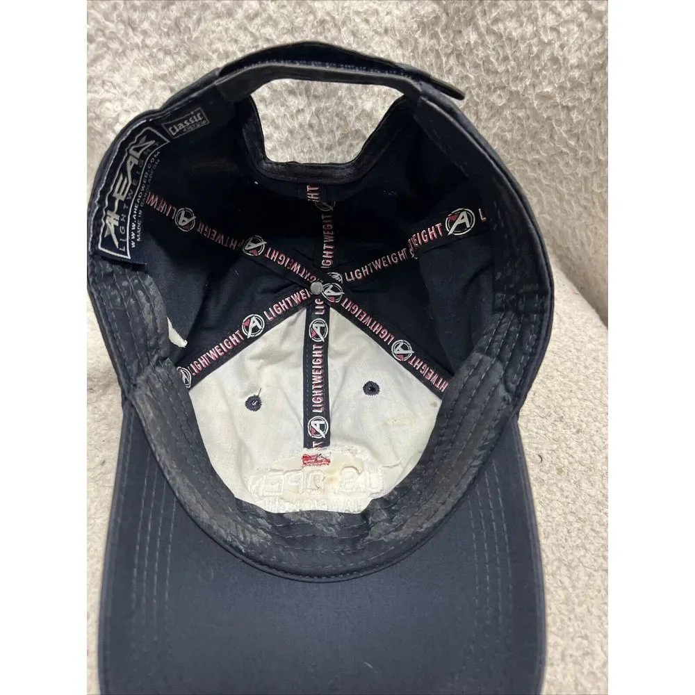 US Open Erin Hills Championship‎ 2017 - Hat Cap - RARE - Navy Blue With Flag